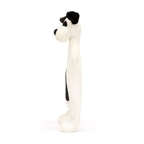 *Jellycat Bashful Black & Cream Puppy Comforter - 11"