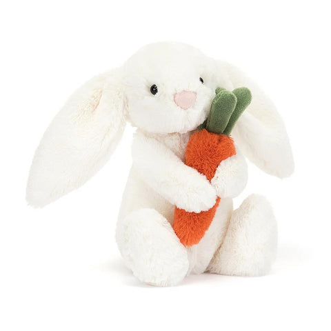*Jellycat Bashful Bunny with Carrot Little - 7"