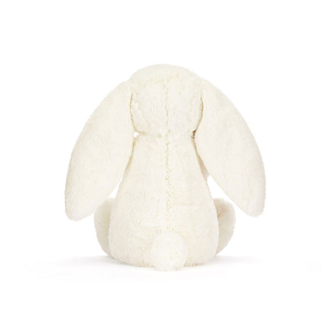 *Jellycat Cream Bunny with Rose - 12"