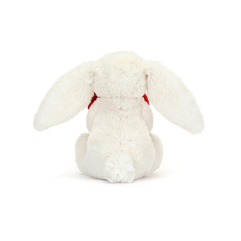 *Jellycat Bashful Red Heart Bunny Original - 12"