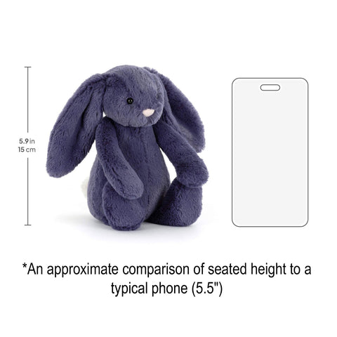 *Jellycat Bashful Saffyre Bunny Small - 7"