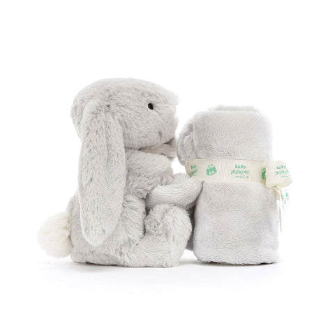 *Jellycat Bashful Silver Bunny Soother