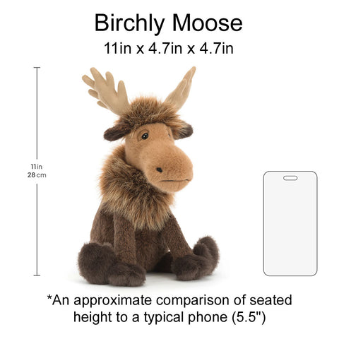 *Jellycat Birchly Moose - 11"
