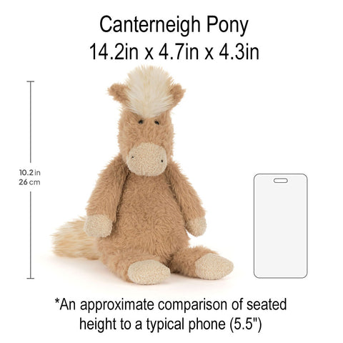 *Jellycat Canterneigh Pony - 14"