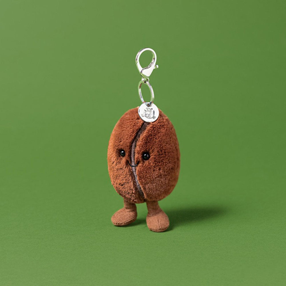 *Jellycat Amuseables Coffee Bean Bag Charm