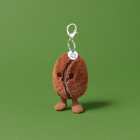 *Jellycat Amuseables Coffee Bean Bag Charm