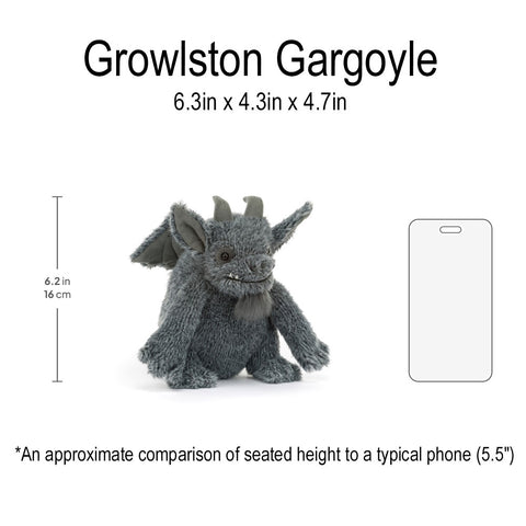 *Jellycat Growlston Gargoyle - 6"