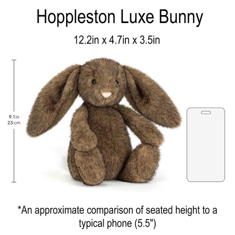 *Jellycat Hoppleston Luxe Bunny Original - 12"