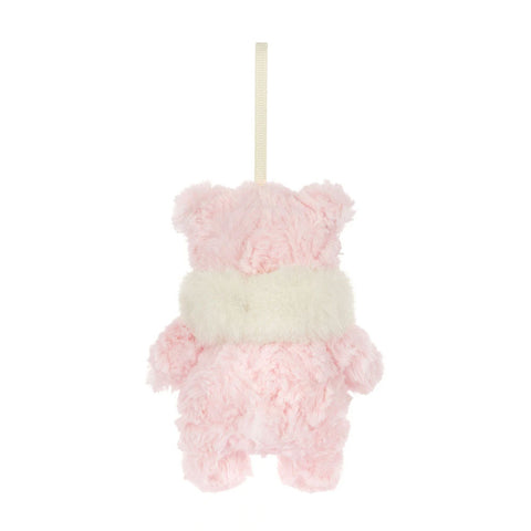 *Jellycat Leola Bear Winter Warmer Decoration - 4"