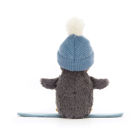 *Jellycat Peanut Penguin Snowboarding - 7"