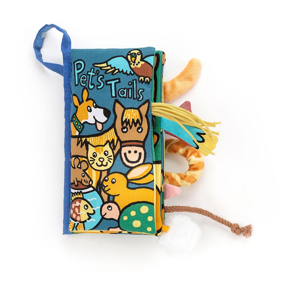 Jellycat Pet Tails Soft Activity Book