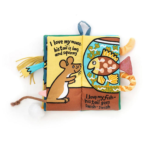 Jellycat Pet Tails Soft Activity Book