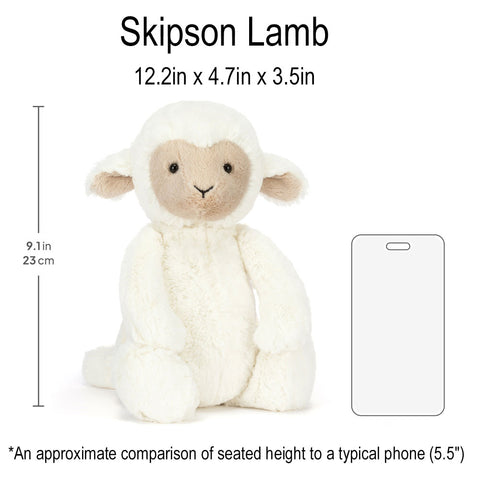 *Jellycat Skipson Lamb - 12"