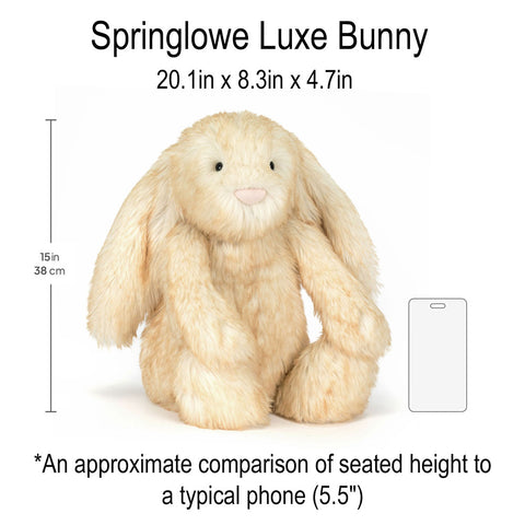 *Jellycat Springlowe Luxe Bunny Big - 20"
