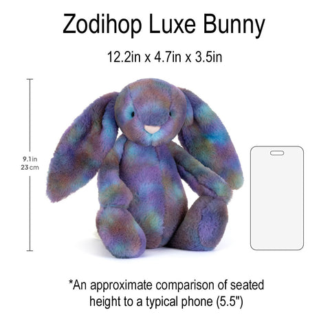 *Jellycat Zodihop Luxe Bunny - 12"