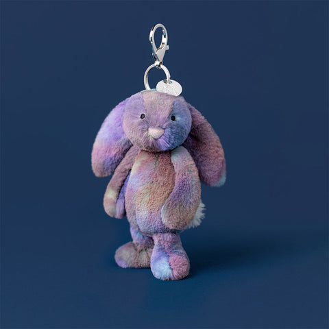 *Jellycat Zodihop Luxe Bunny Bag Charm - 7"