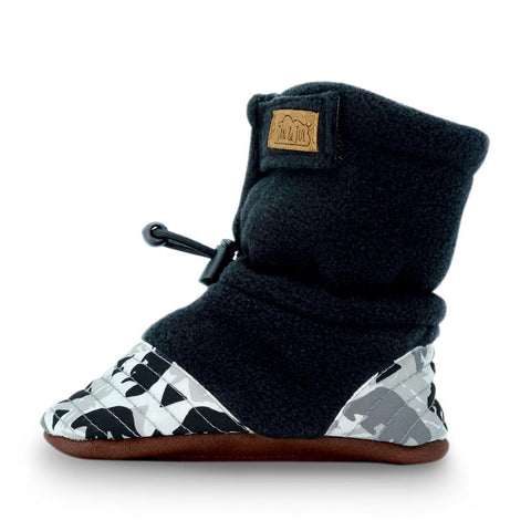 Jan & Jul Baby Stay-Put Cozy Booties - Bear