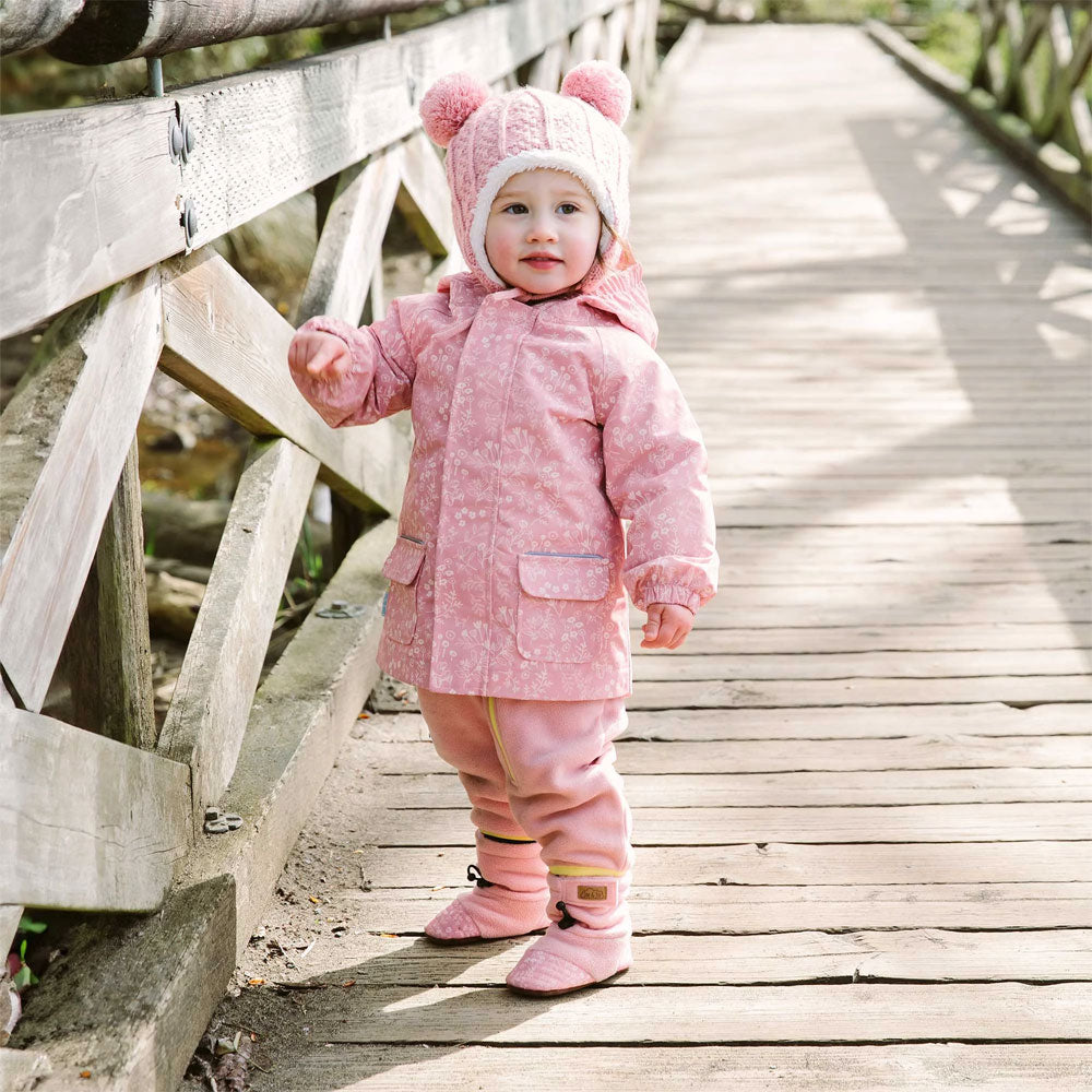 Jan & Jul Baby Stay-Put Cozy Booties - Prairie Flowers