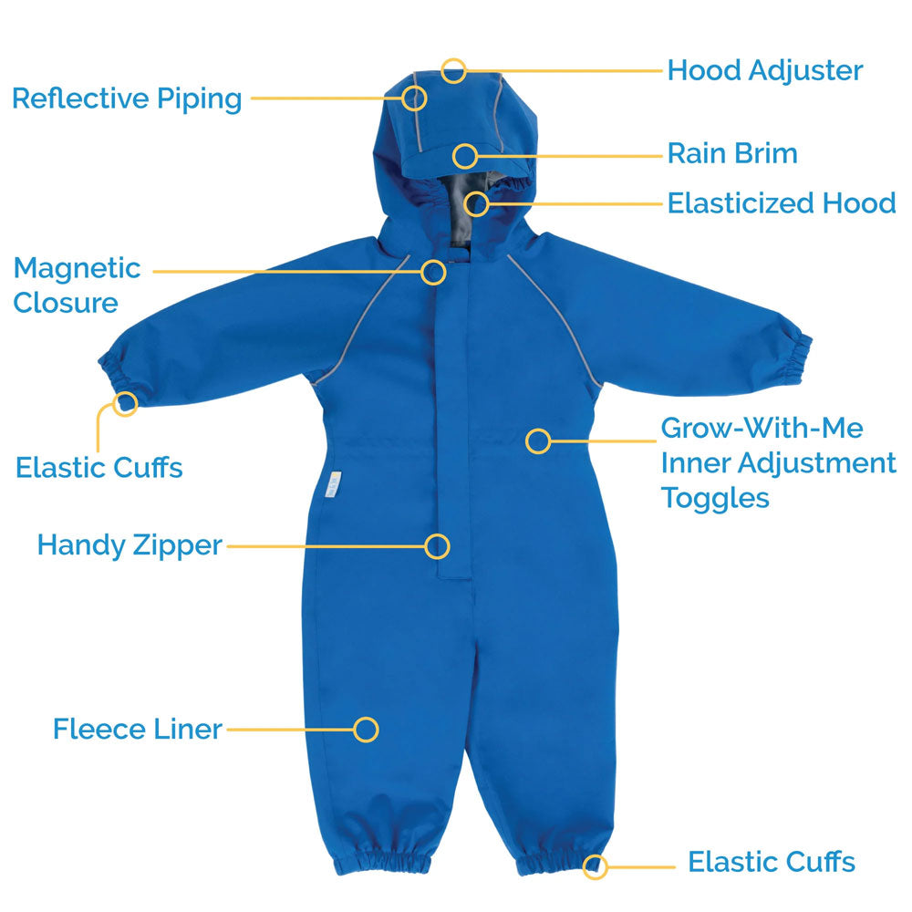Jan & Jul Cozy-Dry Play Suit - Prairie Flowers
