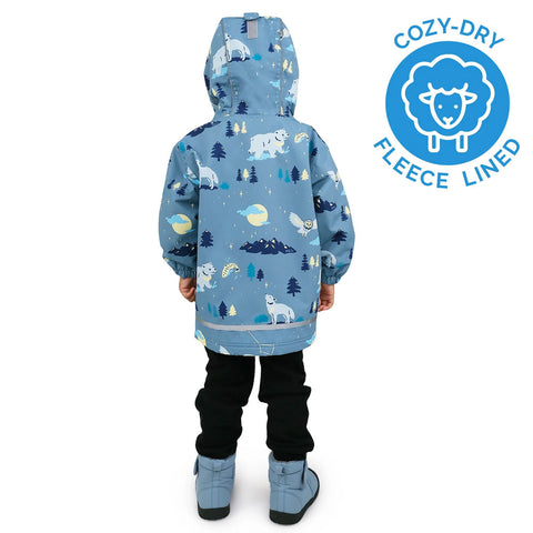 Jan & Jul Cozy-Dry Rain Jacket - Wolf & Bear
