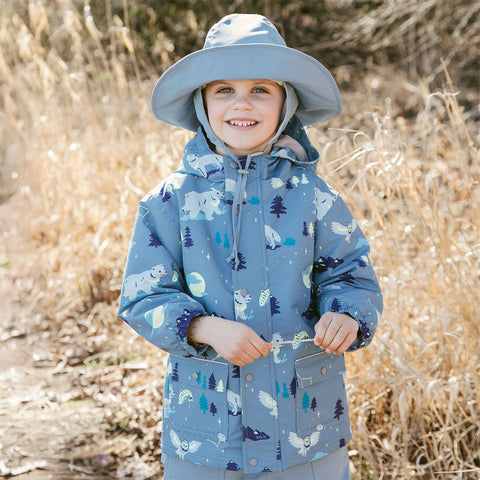 Jan & Jul Cozy-Dry Rain Jacket - Wolf & Bear