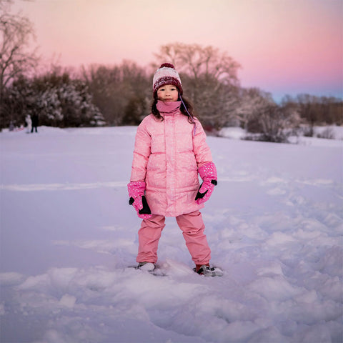 Jan & Jul Cozy-Dry Rain Pants (Fleece Lined) - Dusty Pink