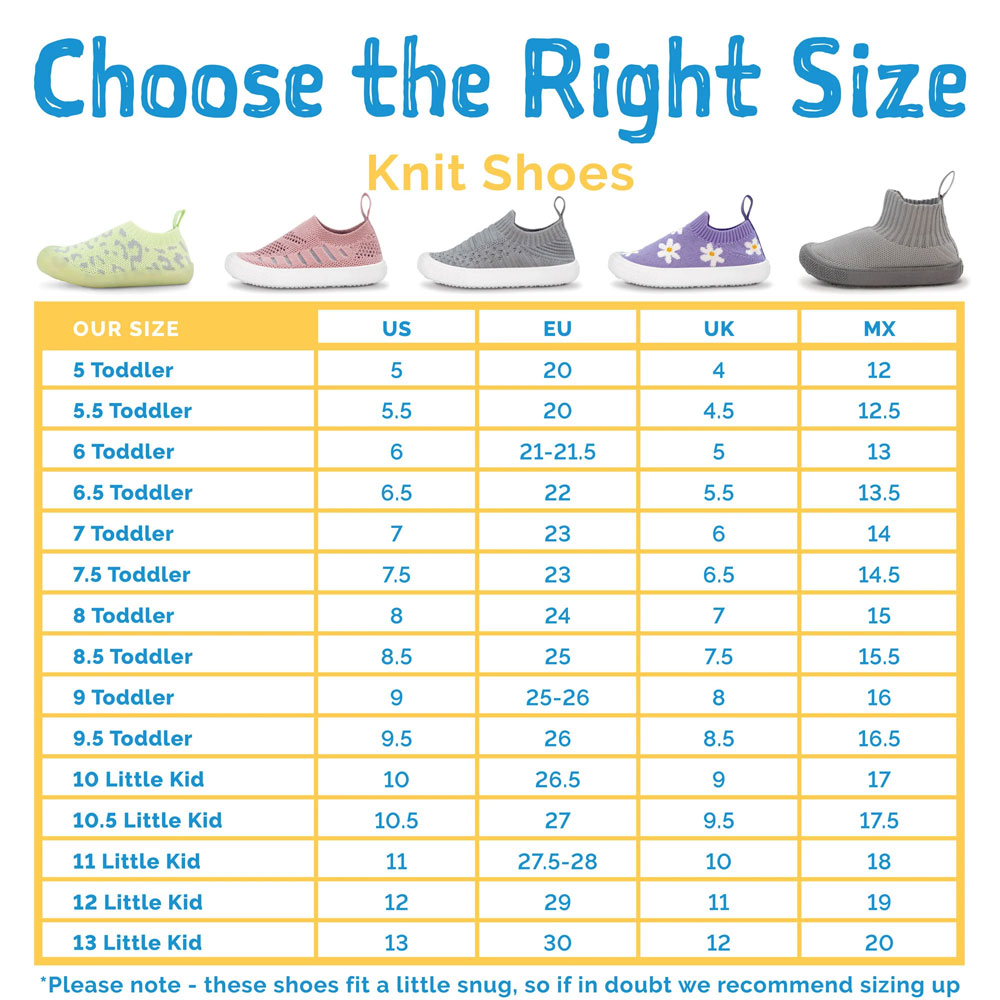 Jan + Jul Graphic Knit Shoes - Grey Construction