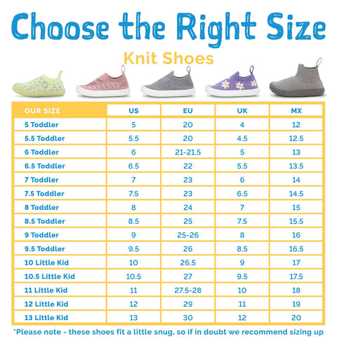 Jan + Jul Graphic Knit Shoes - Grey Construction