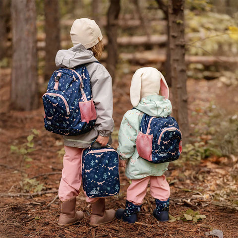 Jan & Jul Kids Backpack - Navy Forest