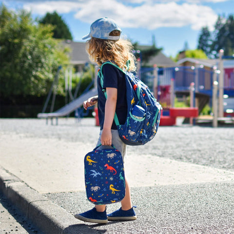 Jan & Jul Kids Backpack - Space Dinos