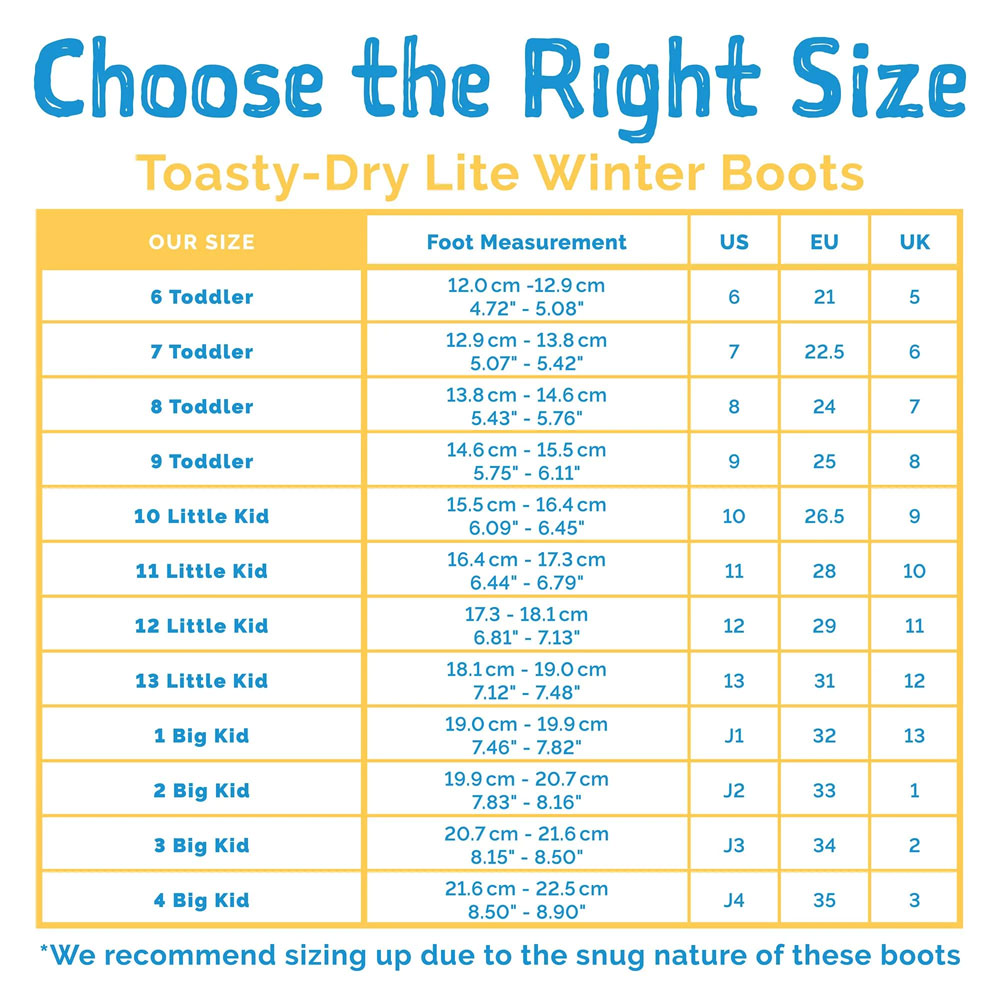Jan + Jul Kids Toasty Dry Lite Winter Boots - Apricot Flower