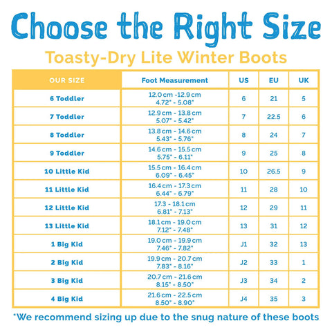 Jan + Jul Kids Toasty Dry Lite Winter Boots - Apricot Flower