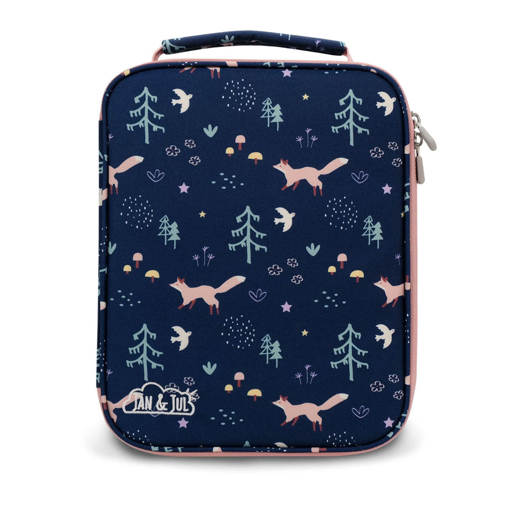 *Jan & Jul Xplorer Lunch Bags - Navy Forest