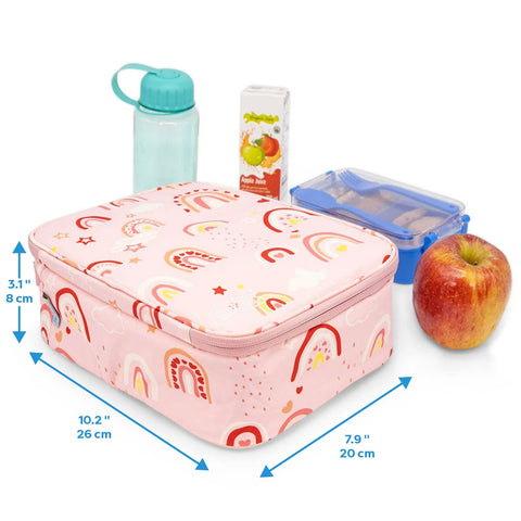 *Jan & Jul Xplorer Lunch Bags - Pink Rainbows