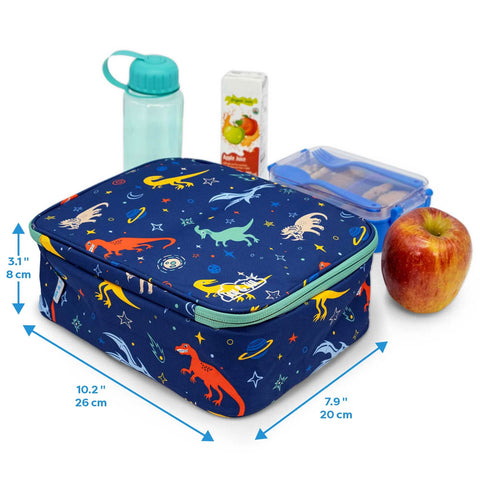 *Jan & Jul Xplorer Lunch Bags - Space Dinos