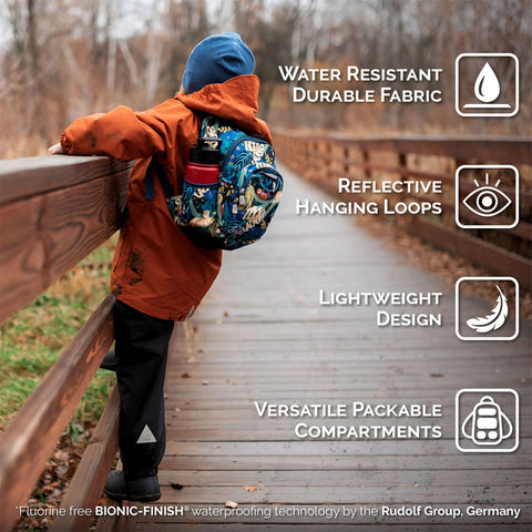 *Jan & Jul Little Xplorers Mini Backpack - Cool Peaks