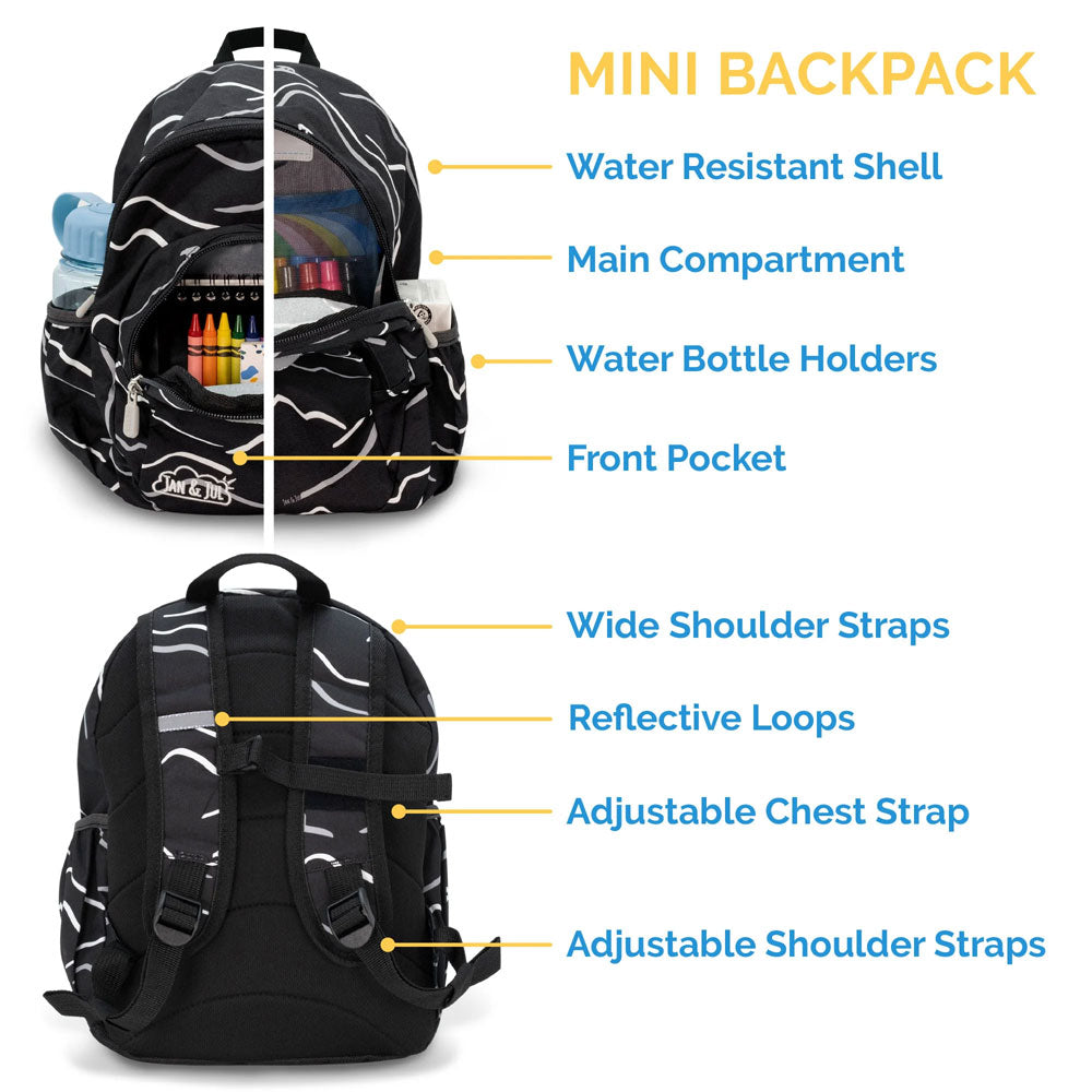 *Jan & Jul Little Xplorers Mini Backpack - Cool Peaks