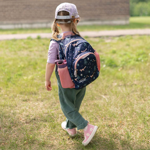*Jan & Jul Little Xplorers Mini Backpack - Navy Forest