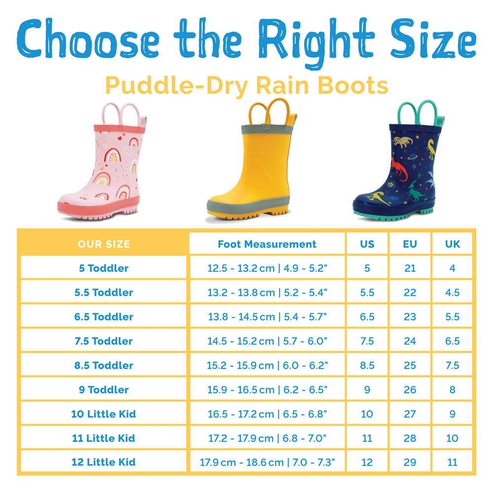 Jan & Jul Puddle-Dry Rain Boots - Big Trucks