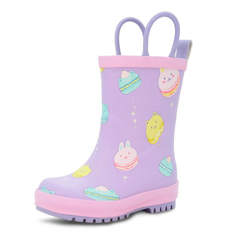 Jan & Jul Puddle-Dry Rain Boots - Macarons