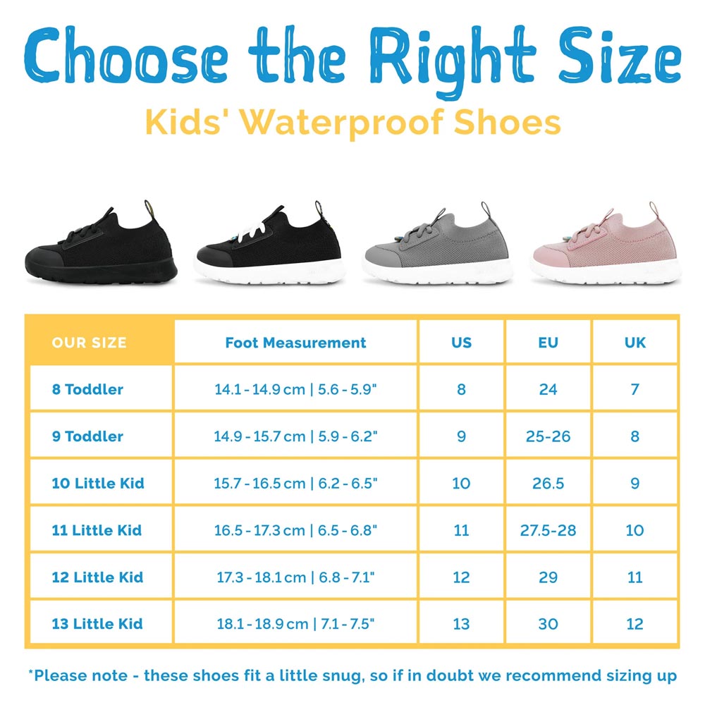 Jan & Jul RainRunners Waterproof Sneakers - Grey