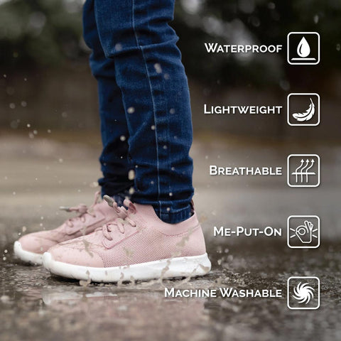Jan & Jul RainRunners Waterproof Sneakers - Grey