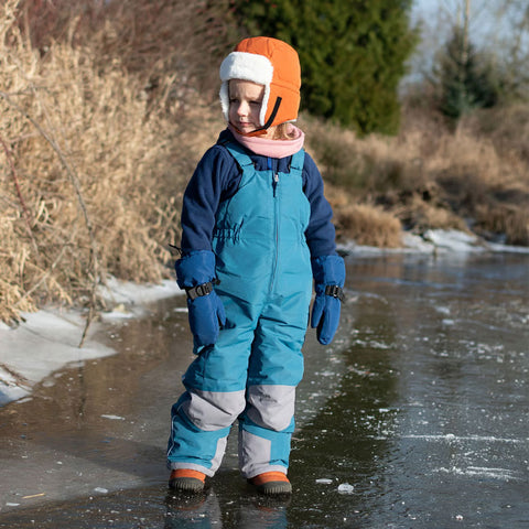 Jan & Jul Toasty-Dry Waterproof Snow Mittens - Nebula Blue