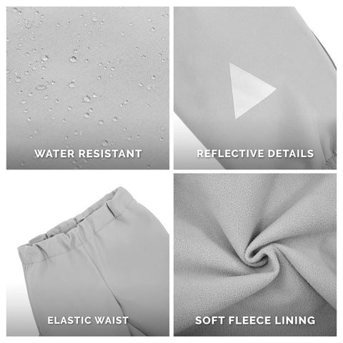 Jan & Jul Cozy-Dry Softshell Pants - Grey