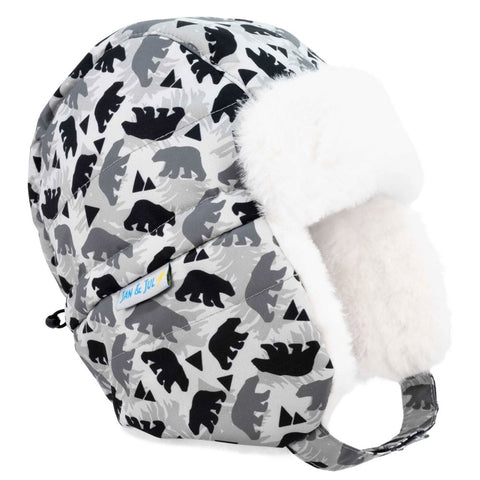 Jan + Jul Toasty-Dry Trapper Hat - Bear