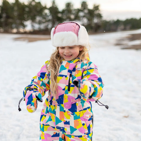 Jan + Jul Toasty-Dry Trapper Hat - Dusty Pink