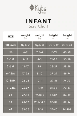Kyte Baby Zippered Footie - Bee Mine