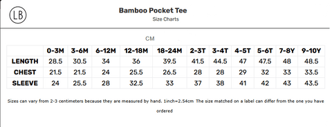 Little Bipsy Bamboo Pocket Tee - Black