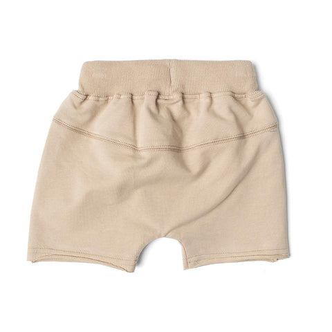 Little Bipsy Raw Edge Harem Short - Beige
