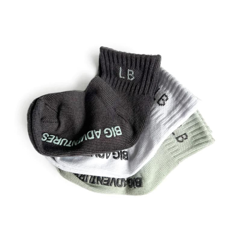 Little Bipsy Socks 3-Pack - Baja Mix (Size 6/8y)